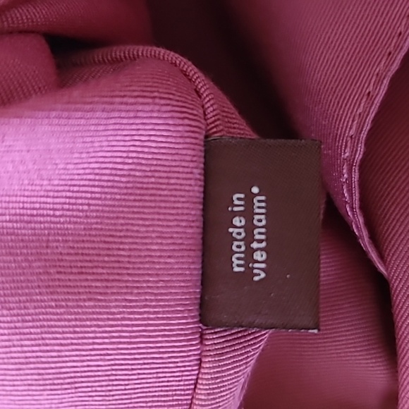 Coach Rose Leather Shoulder Bag with Gold Accents - Picture 8 of 11